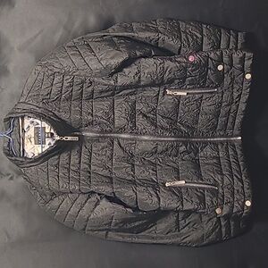 TRIBAL FALL JACKET SIZE L Floral print lining.